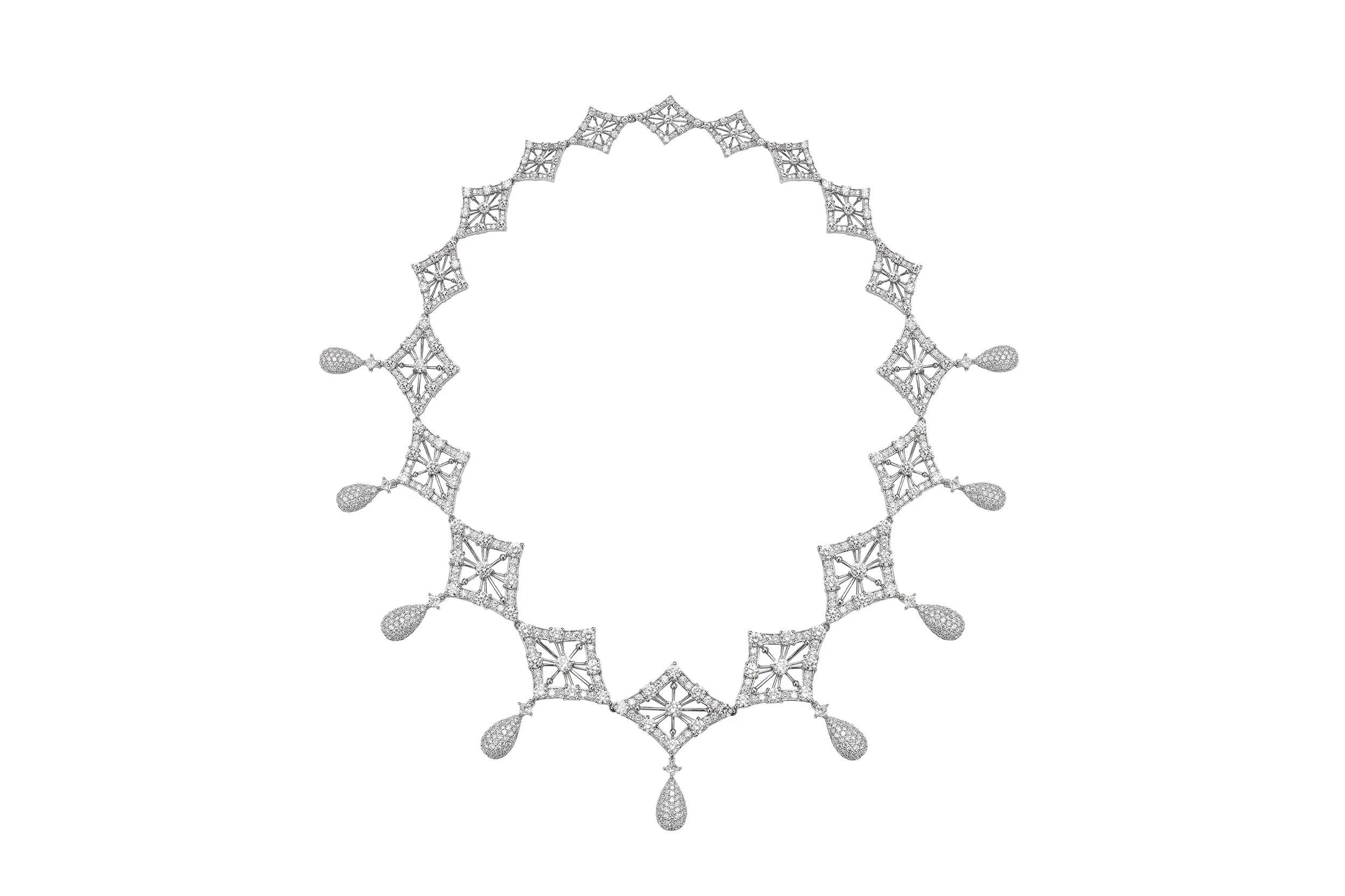 <p><span class="TextRun  BCX0 SCXP259280172" lang="EN-US" xml:lang="EN-US" data-scheme-color="@000000,," data-usefontface="true" data-contrast="none"><span class="NormalTextRun  BCX0 SCXP259280172">Via </span></span><span class="TextRun SpellingErrorZoomed  BCX0 SCXP259280172" lang="EN-US" xml:lang="EN-US" data-scheme-color="@000000,," data-usefontface="true" data-contrast="none"><span class="BCX0 SCXP259280172">Invisible</span></span> <span class="TextRun  BCX0 SCXP259280172" lang="EN-US" xml:lang="EN-US" data-scheme-color="@000000,," data-usefontface="true" data-contrast="none"><span class="NormalTextRun  BCX0 SCXP259280172">Necklace from Youngsun Nam’s debut </span></span><span class="TextRun  BCX0 SCXP259280172" lang="EN-US" xml:lang="EN-US" data-scheme-color="@000000,," data-usefontface="true" data-contrast="none"><span class="NormalTextRun  BCX0 SCXP259280172">Inner Garden Collection, h<span class="TextRun  BCX0 SCXP15364880" lang="EN-US" xml:lang="EN-US" data-usefontface="false" data-contrast="none"><span class="NormalTextRun  BCX0 SCXP15364880">andcrafted in </span></span><span class="TextRun MacChromeBold  BCX0 SCXP15364880" lang="EN-US" xml:lang="EN-US" data-usefontface="false" data-contrast="none"><span class="NormalTextRun  BCX0 SCXP15364880">platinum</span></span><span class="TextRun  BCX0 SCXP15364880" lang="EN-US" xml:lang="EN-US" data-usefontface="false" data-contrast="none"><span class="NormalTextRun  BCX0 SCXP15364880"> and set with </span></span><span class="TextRun MacChromeBold  BCX0 SCXP15364880" lang="EN-US" xml:lang="EN-US" data-usefontface="false" data-contrast="none"><span class="NormalTextRun  BCX0 SCXP15364880">natural white </span></span><span class="TextRun MacChromeBold  BCX0 SCXP15364880" lang="EN-US" xml:lang="EN-US" data-usefontface="false" data-contrast="none"><span class="NormalTextRun  BCX0 SCXP15364880">diamonds </span></span><span class="TextRun  BCX0 SCXP15364880" lang="EN-US" xml:lang="EN-US" data-usefontface="false" data-contrast="none"><span class="NormalTextRun  BCX0 SCXP15364880">totalling </span></span><span class="TextRun MacChromeBold  BCX0 SCXP15364880" lang="EN-US" xml:lang="EN-US" data-usefontface="false" data-contrast="none"><span class="NormalTextRun  BCX0 SCXP15364880">22 carats</span></span></span></span></p>
