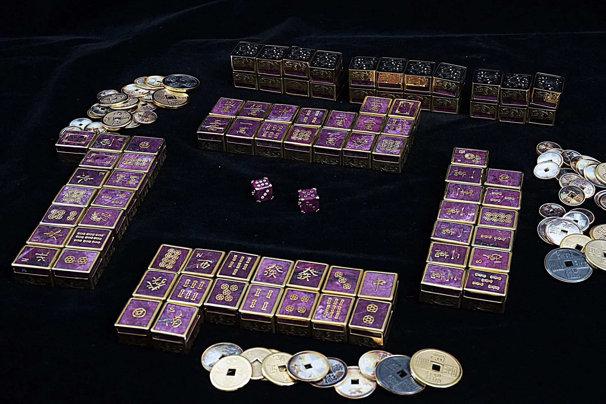 <p>L&#8217;aquart x S.T. Dupont Haute Creation The Worlds Most Luxurious Mahjong Set. Their main component solid blocks of Tanzanian ruby &#8212; a gemstone representing the expression of the fiery energy of the sun, nobility and Royalty</p>
