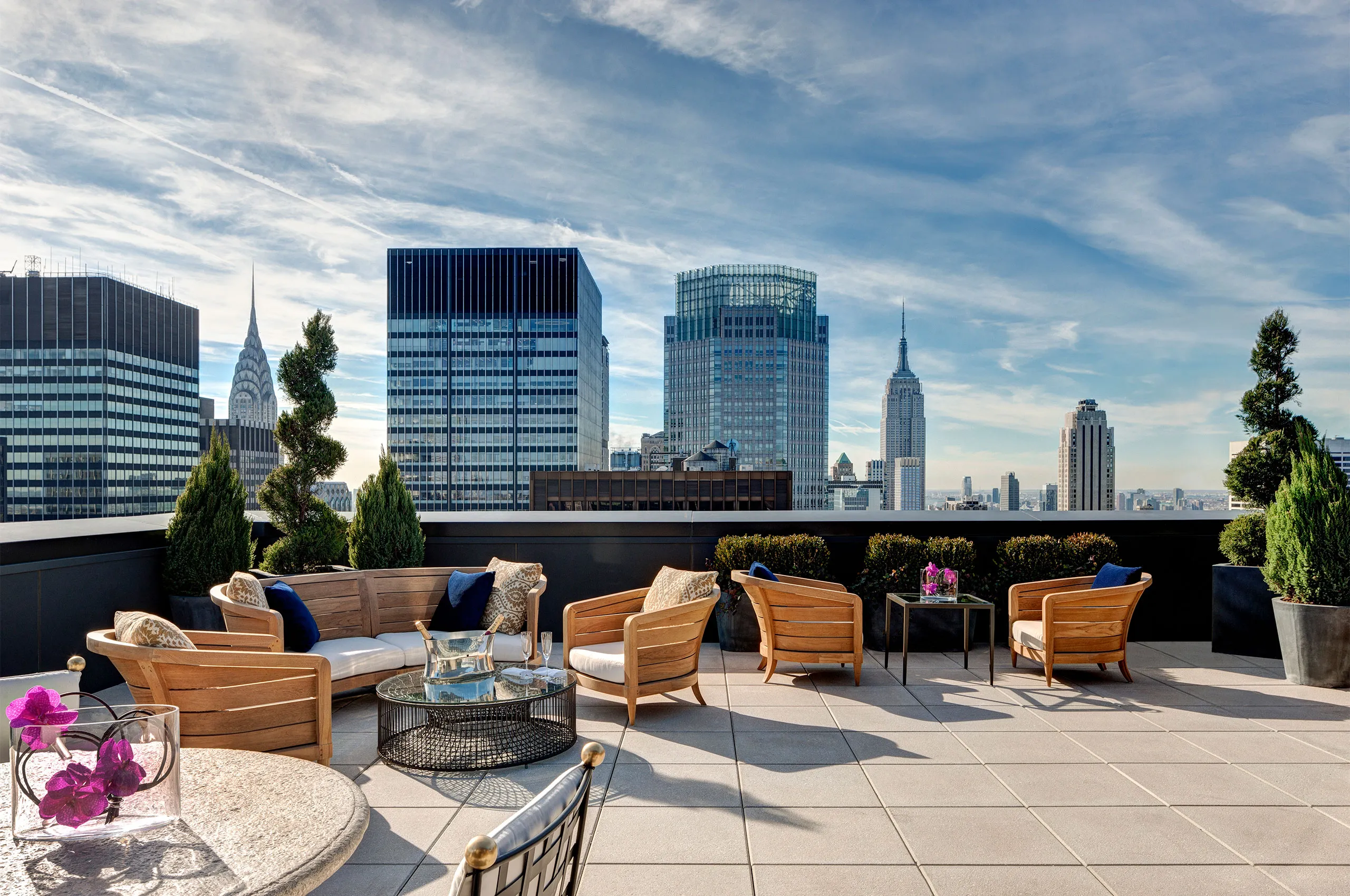 The Jewel Suite terrace