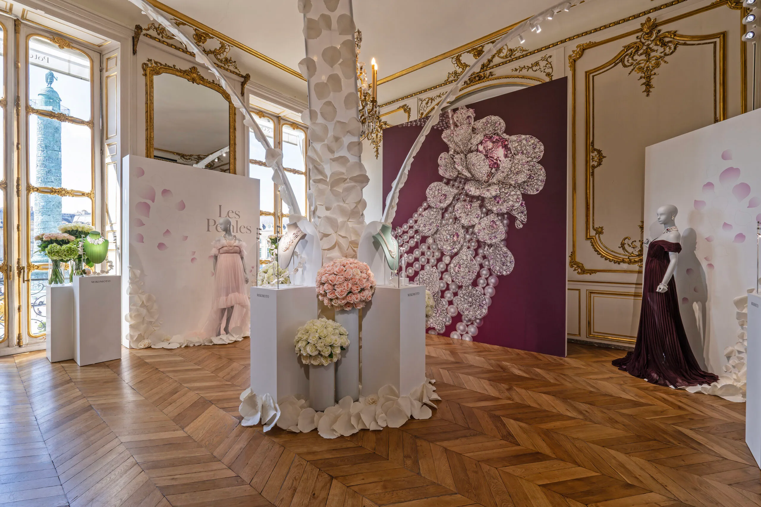 <p>Mikimoto launched its Les Pétales High Jewellery collection at Paris Haute Couture Week in July 2025</p>