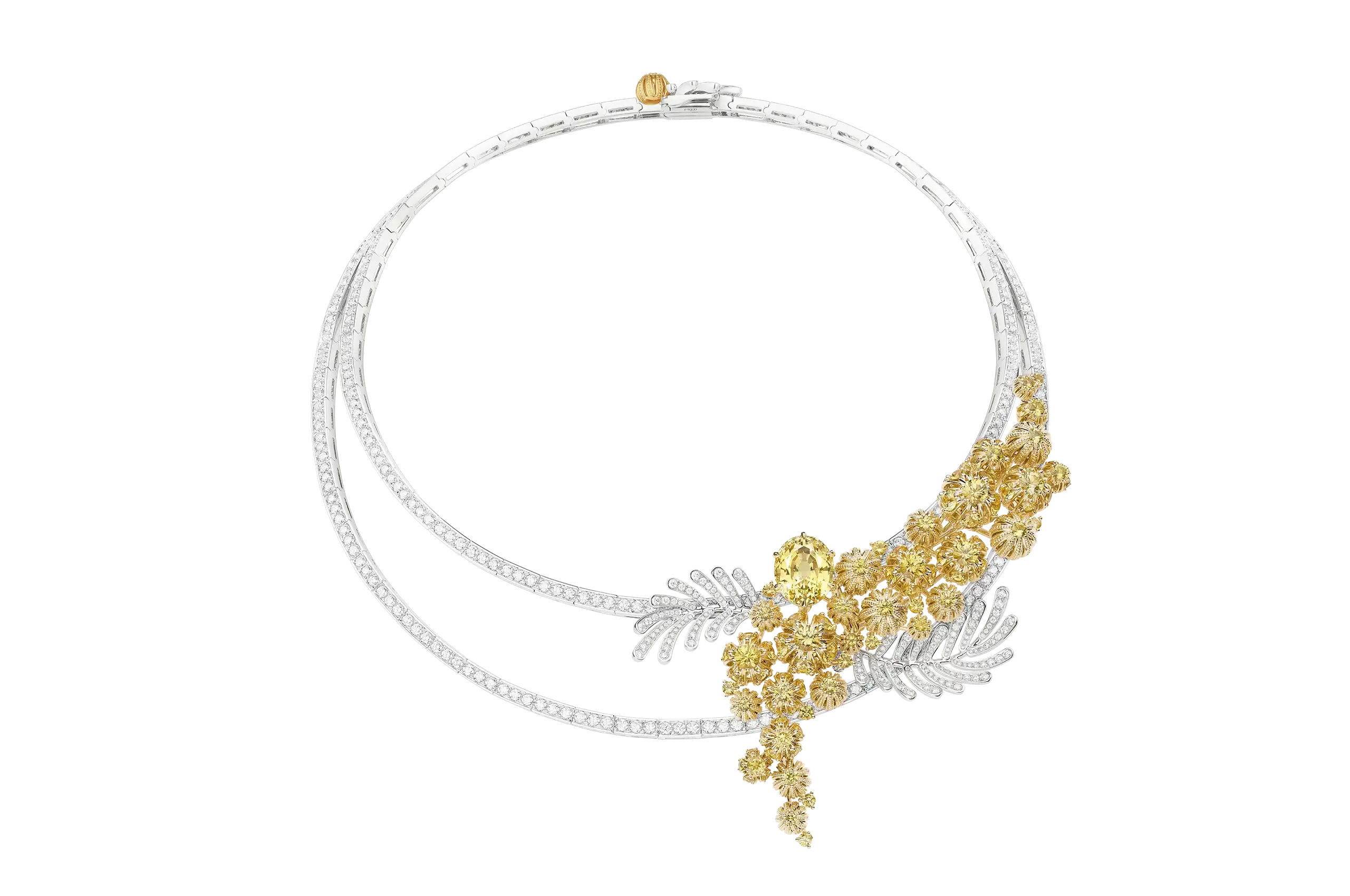 The Blooming Senses necklace took the longest to make – some 1,500 hours due to the engraving work and the grain technique with its tiny granulations of gold