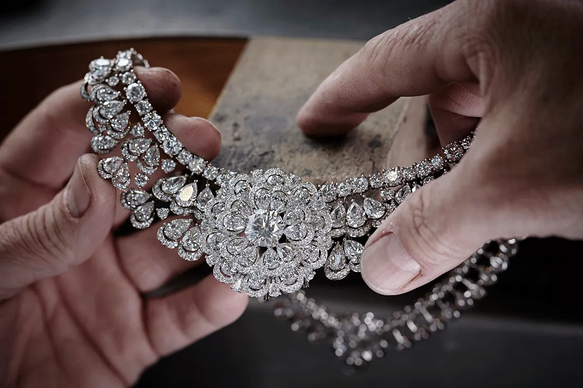 <p>The Garden of Kalahari necklace by Chopard</p>