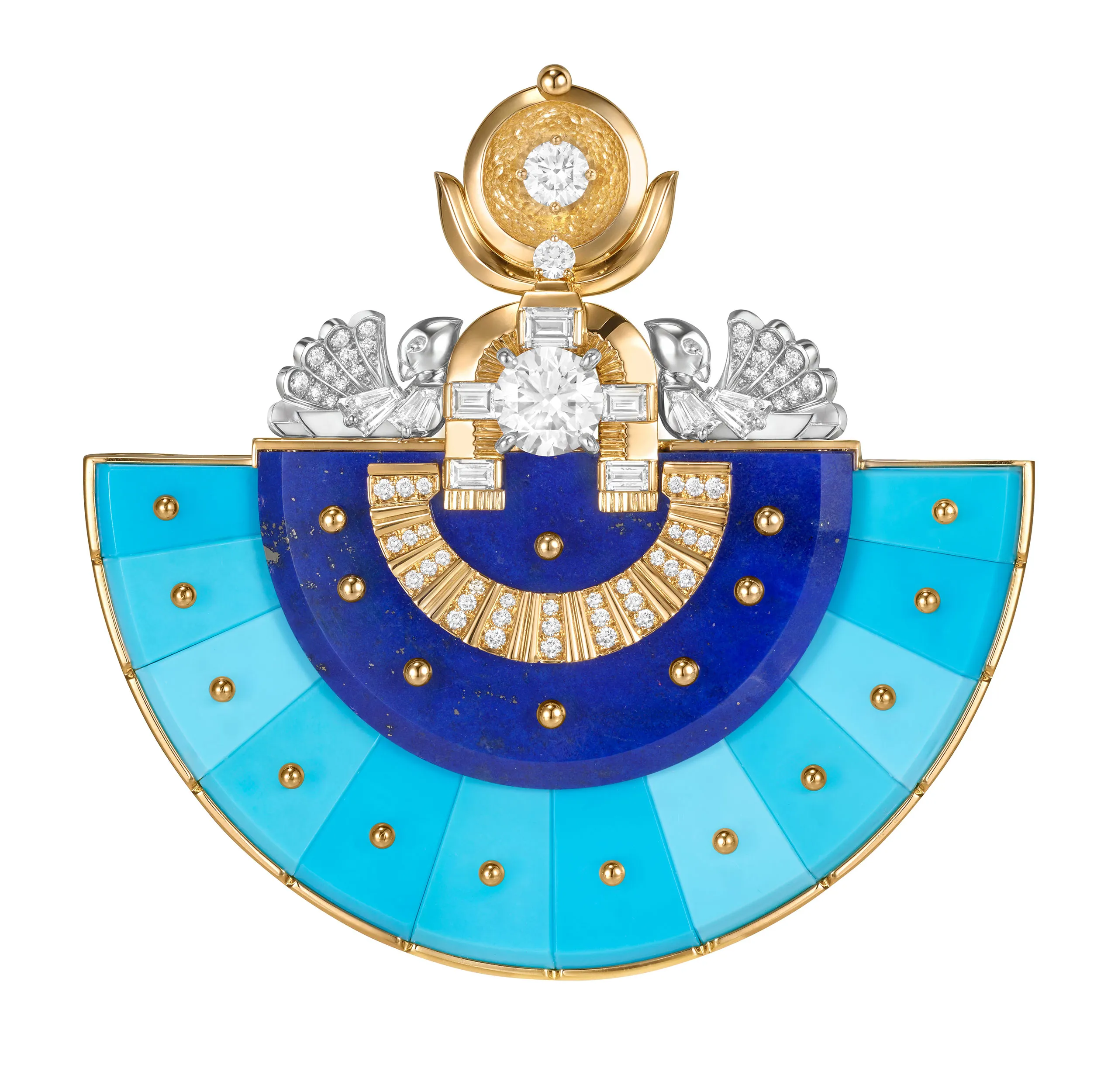 Van Cleef & Arpels Fascinating Egypt brooch.