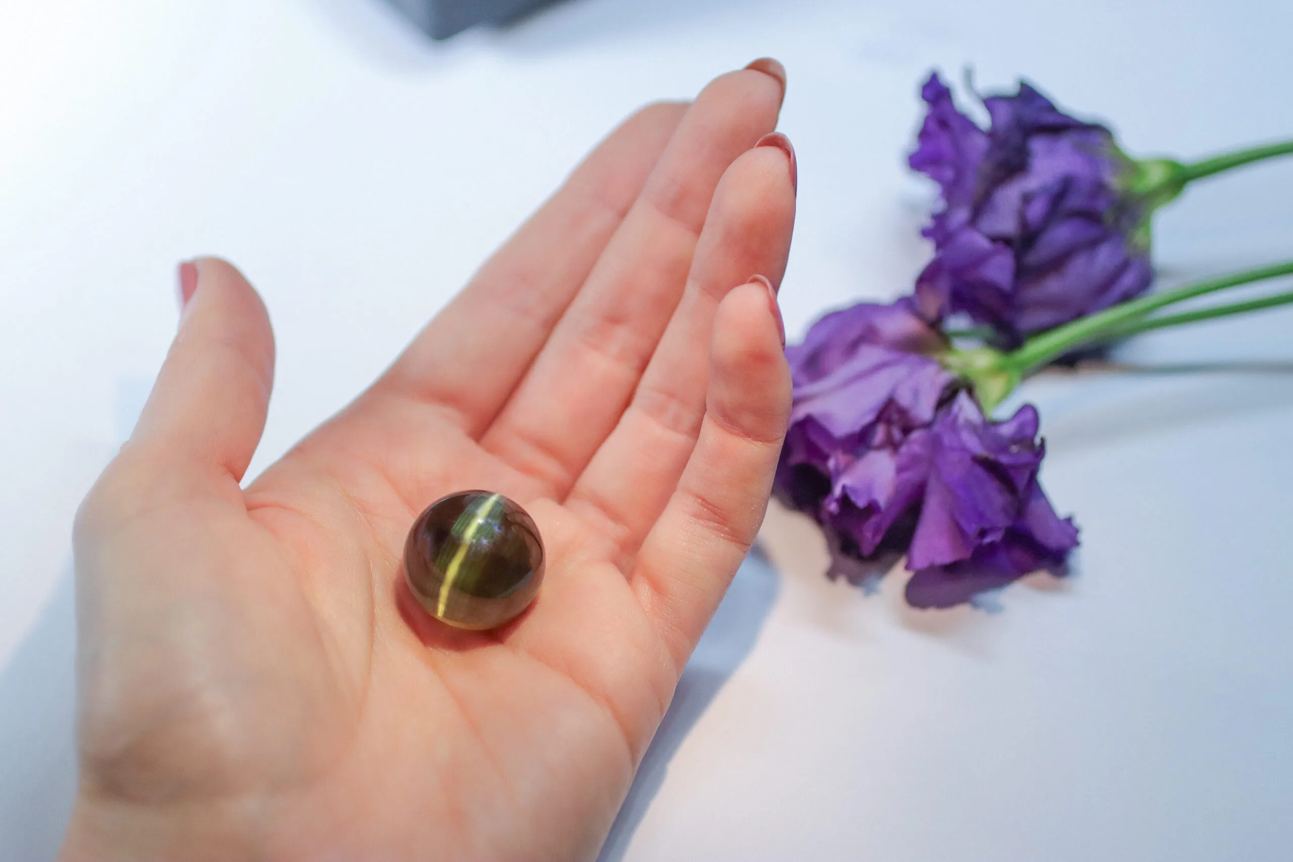 <p>This gemstone was cut approximately two years ago from recently discovered rough – a reminder that there are still new treasures waiting to be discovered</p>
