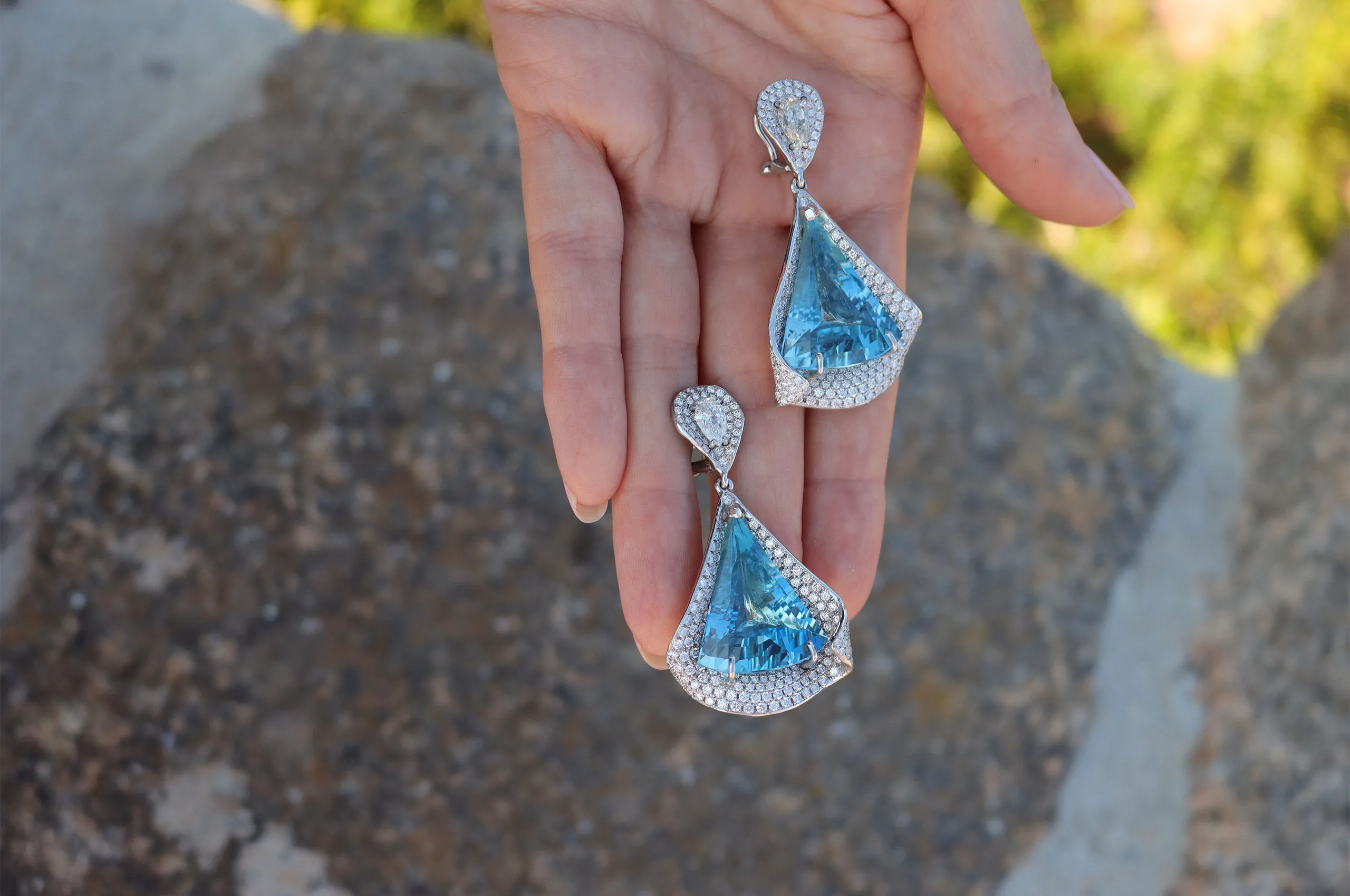 The Santa Maria aquamarines are of the rarest and most precious quality