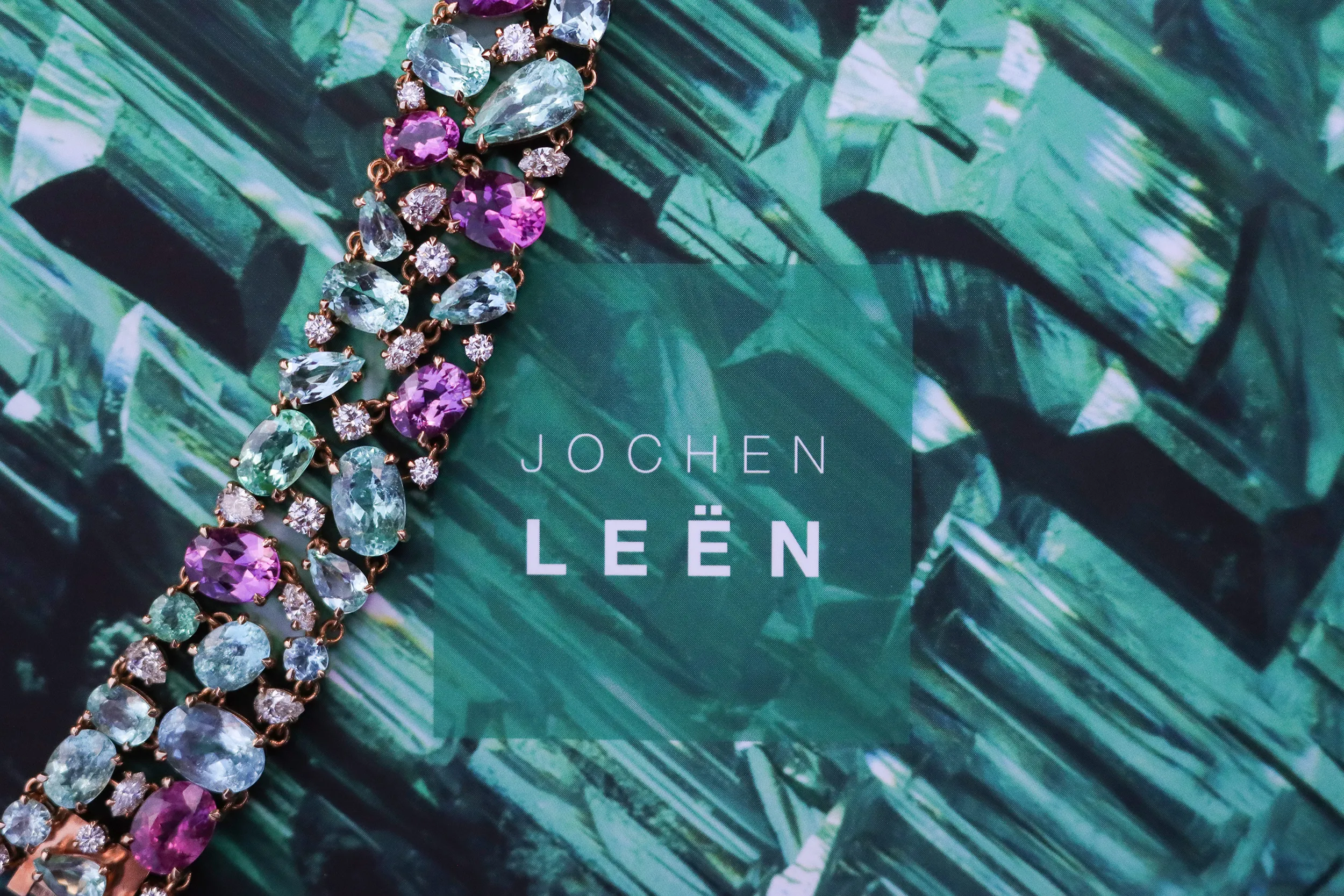 <p>Some 50,000 times rarer than a diamond, this bracelet celebrates the spectrum of colours Paraiba tourmalines are discovered in</p>
