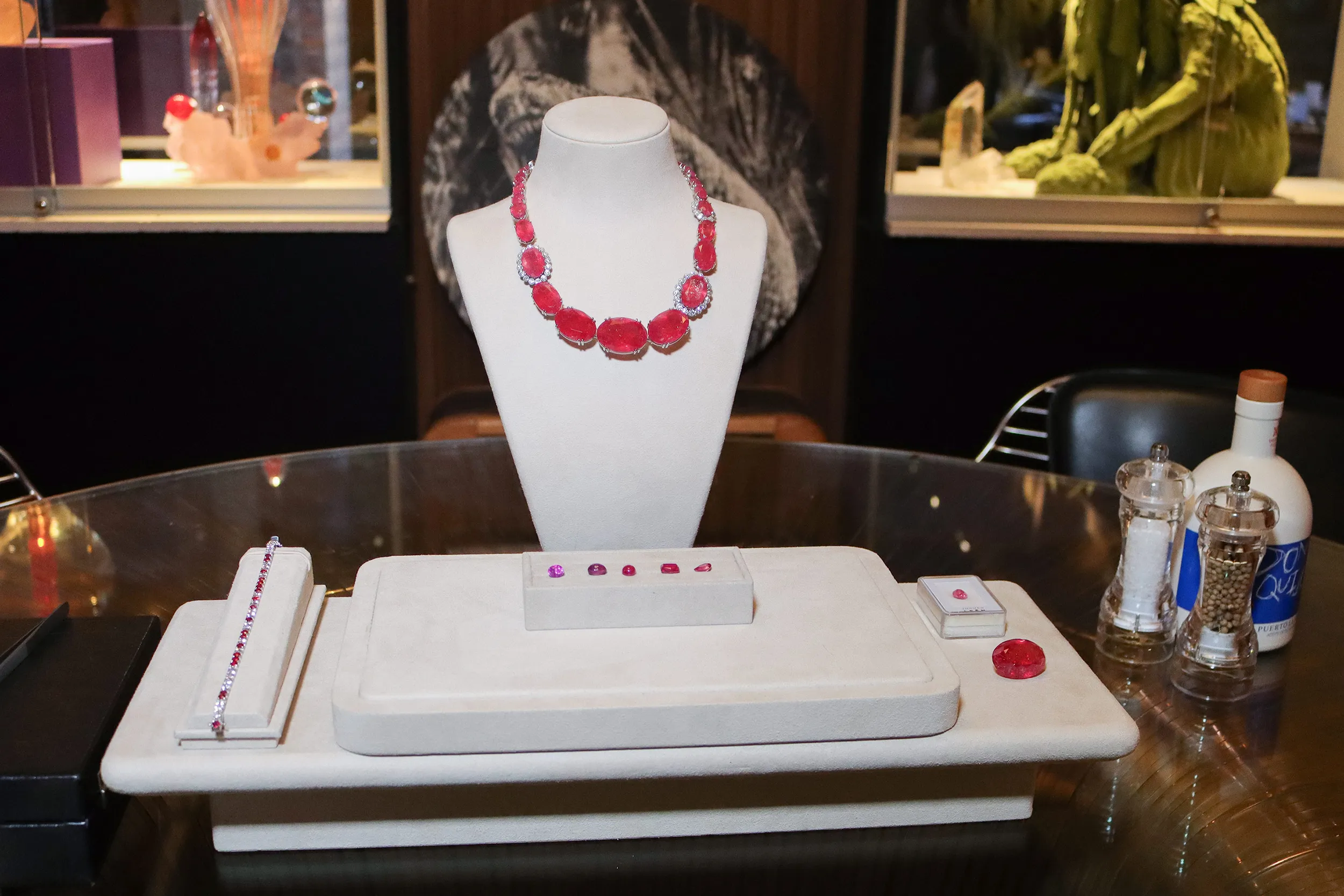 <p>Jochen has one of the world’s most significant collections of Pezzottaite</p>
