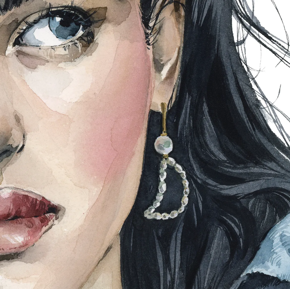 <p>Based in Sydney, Polina Bright creates watercolour artworks that have proved a hit on social media</p>