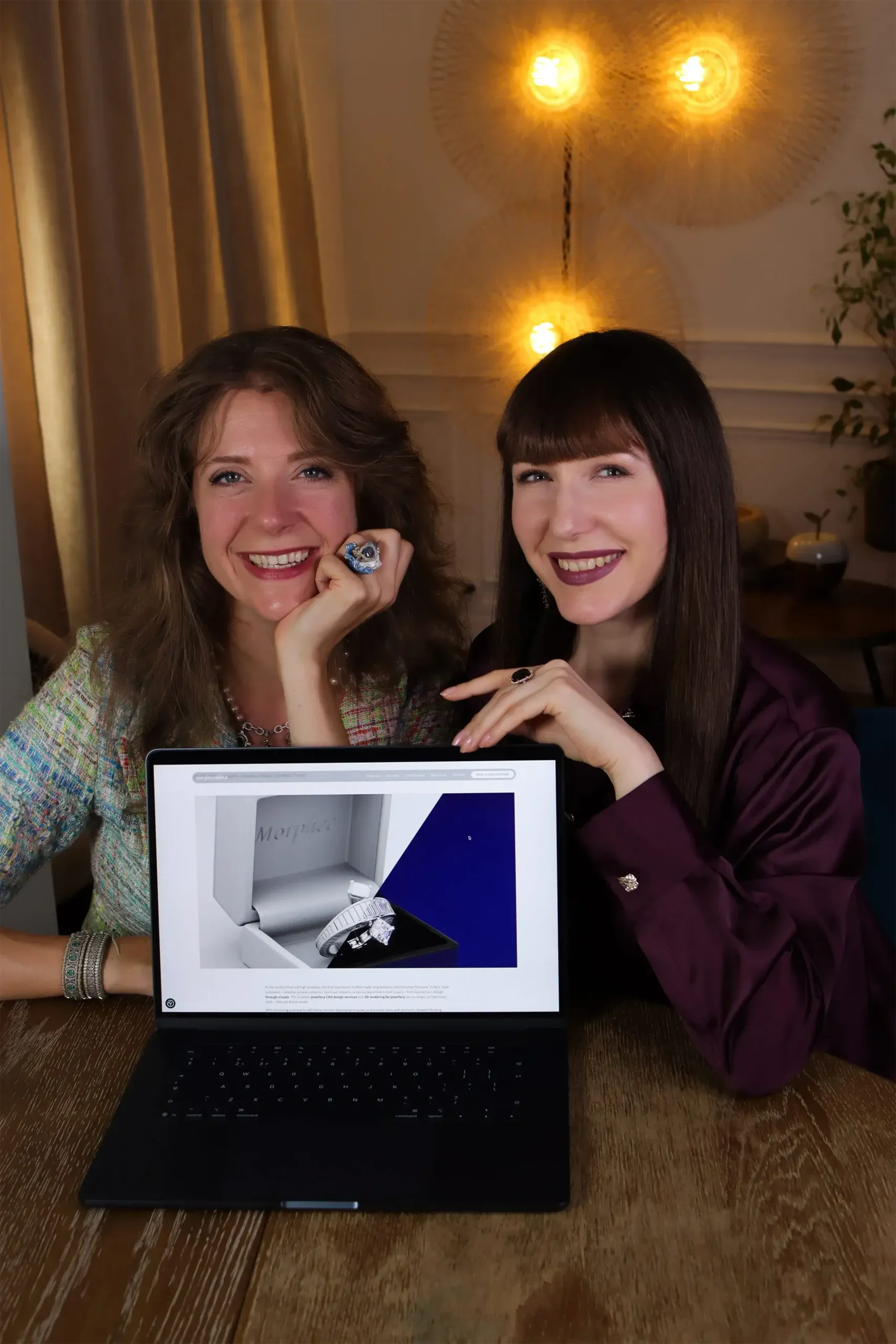 Pamela Hastry and Katerina discuss how CAD and 3D rendering can help jewellery brands develop and present collections before production begins