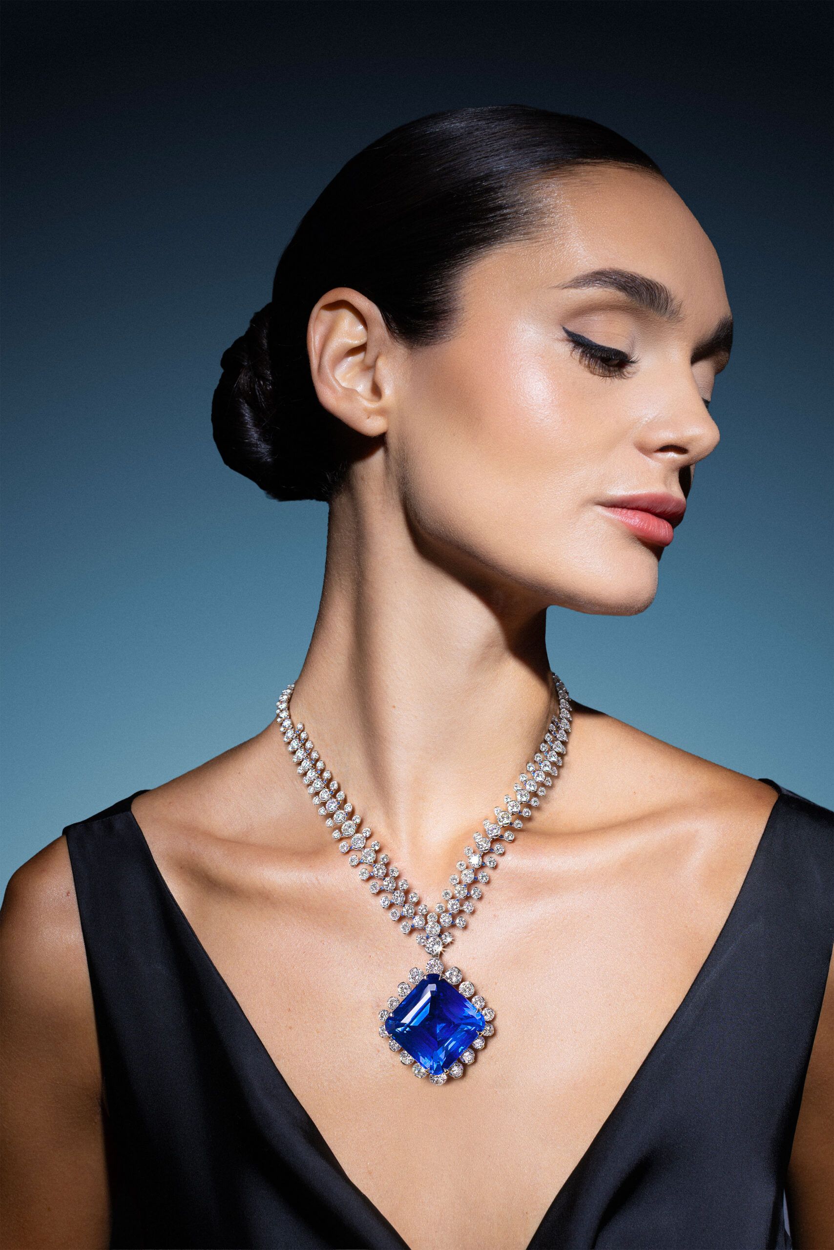 This unheated 184.15-carat cushion-cut Sri Lankan gemstone is the largest ever acquired by David Morris