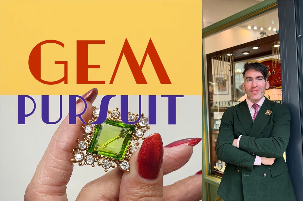 Matthew Weldon, CEO of Courtville Antiques, hosts the Gem Pursuit podcast