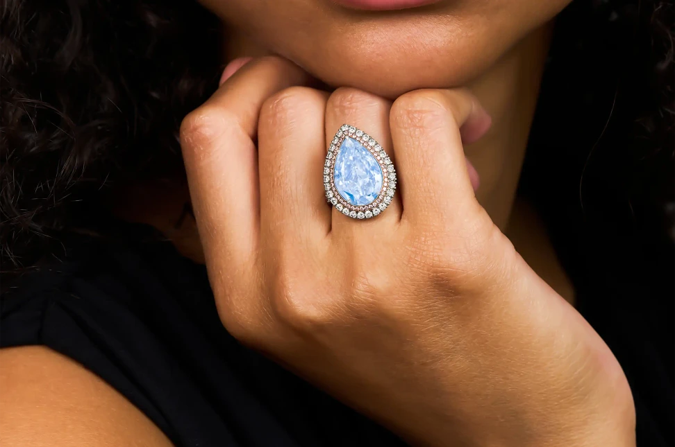 The rare blue diamond comes from a private collector in Scotland and is expected to attract international interest when it goes under the hammer in London.
