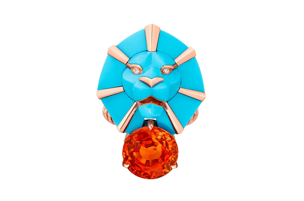 Chanel Symbole Emblématique Lion ring.