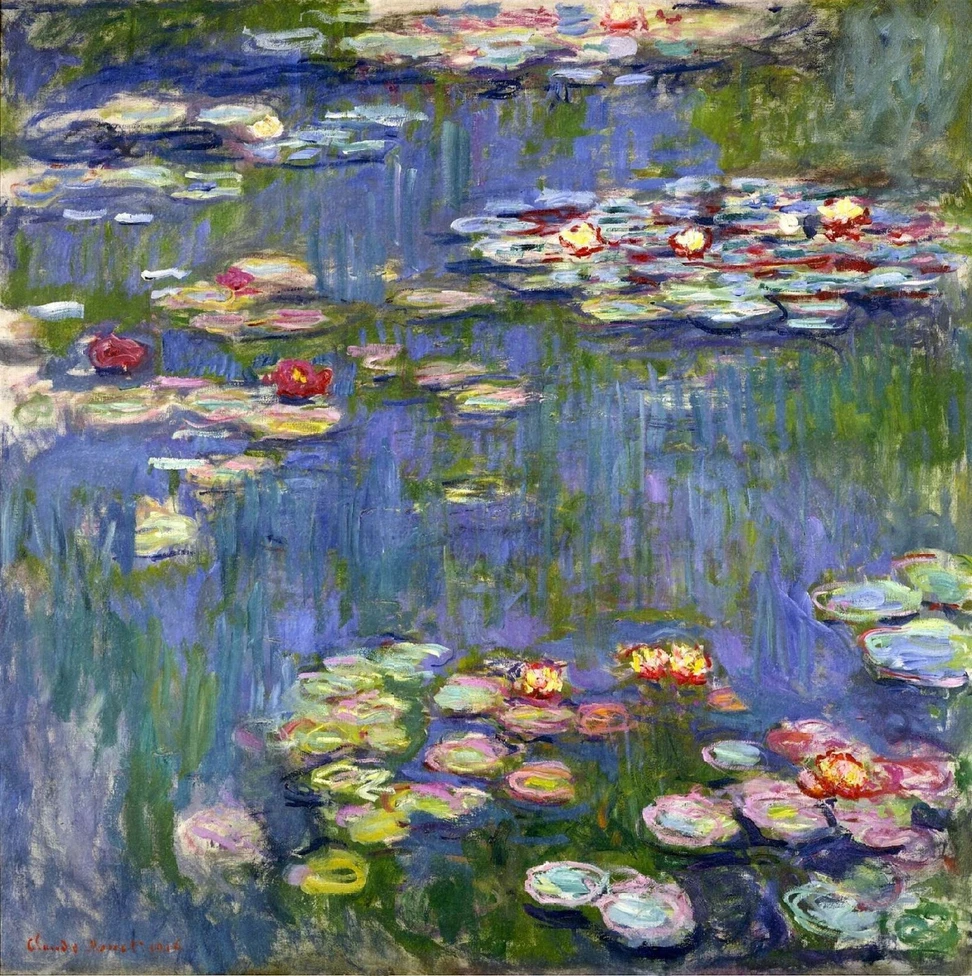 <p>Claude Monet’s Waterlillies</p>