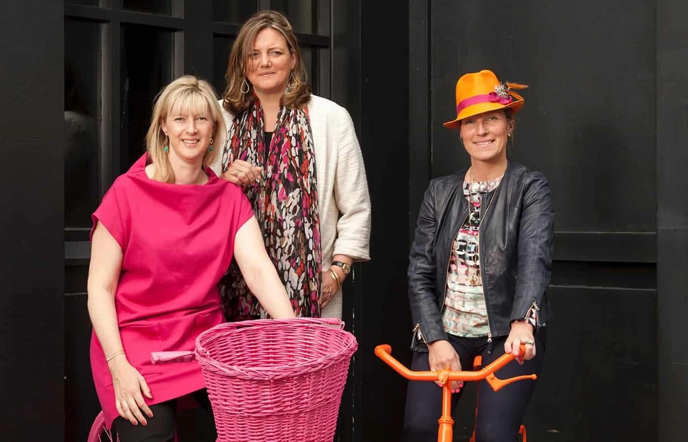 <p>Robinson Pelham founders Zoe Benyon, Kate Pelham Burn and Vanessa Chilton</p>
