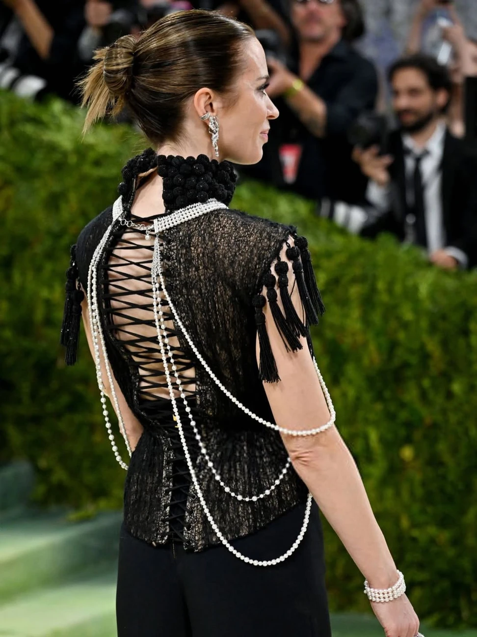 <p>The extraordinary body jewel is also set with a 21.85-carat pear-shaped morganite and more than 45 carats of diamonds</p>
