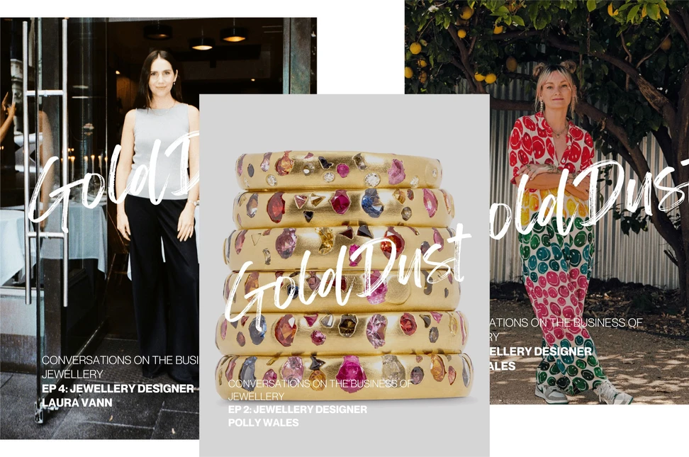 The new GoldDust podcast has already featured a stellar line-up of independent designers, including Laura Vann and Polly Wales