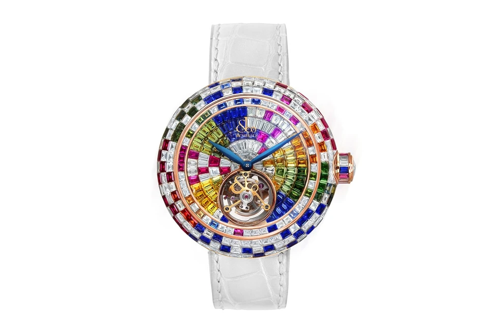 <p>Jacob & Co. Brilliant Flying Tourbillon Arlequino</p>