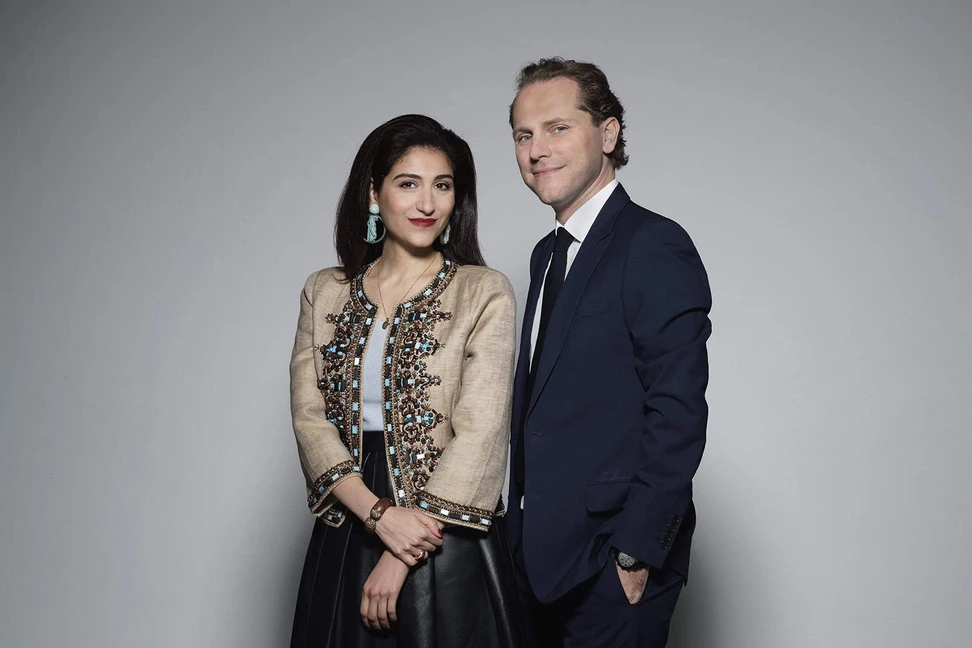<p>Yasmin and Christian Hemmerle</p>