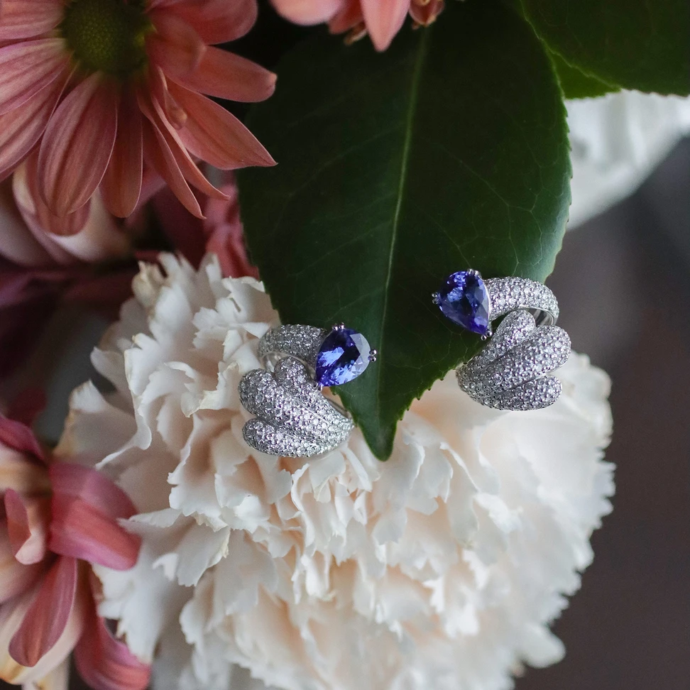 <p>Lumen of Grace earrings <span class="TextRun BCX0 SCXP254411066" lang="EN-US" xml:lang="EN-US" data-scheme-color="@000000,," data-usefontface="true" data-contrast="none"><span class="NormalTextRun BCX0 SCXP254411066"><span class="TextRun SCXP263013176 BCX0" lang="EN-US" xml:lang="EN-US" data-scheme-color="@000000,," data-usefontface="true" data-contrast="none"><span class="NormalTextRun SCXP263013176 BCX0">from <span class="TextRun BCX0 SCXP163336872" lang="EN-US" xml:lang="EN-US" data-scheme-color="@000000,," data-usefontface="true" data-contrast="none"><span class="NormalTextRun BCX0 SCXP163336872">Youngsun Nam&#8217;s</span></span> Inner Garden </span></span><span class="TextRun SCXP263013176 BCX0" lang="EN-US" xml:lang="EN-US" data-scheme-color="@000000,," data-usefontface="true" data-contrast="none"><span class="NormalTextRun SCXP263013176 BCX0">Collection</span></span><span class="TextRun SCXP263013176 BCX0" lang="EN-US" xml:lang="EN-US" data-scheme-color="@000000,," data-usefontface="true" data-contrast="none"><span class="NormalTextRun SCXP263013176 BCX0">​</span></span></span></span></p>
