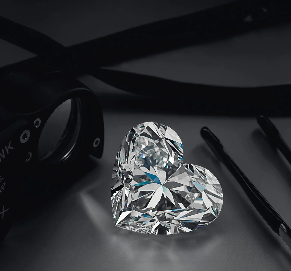 <p>Largest ever “heart-cut” diamond La Legende put up for sale at Christie’s</p>
