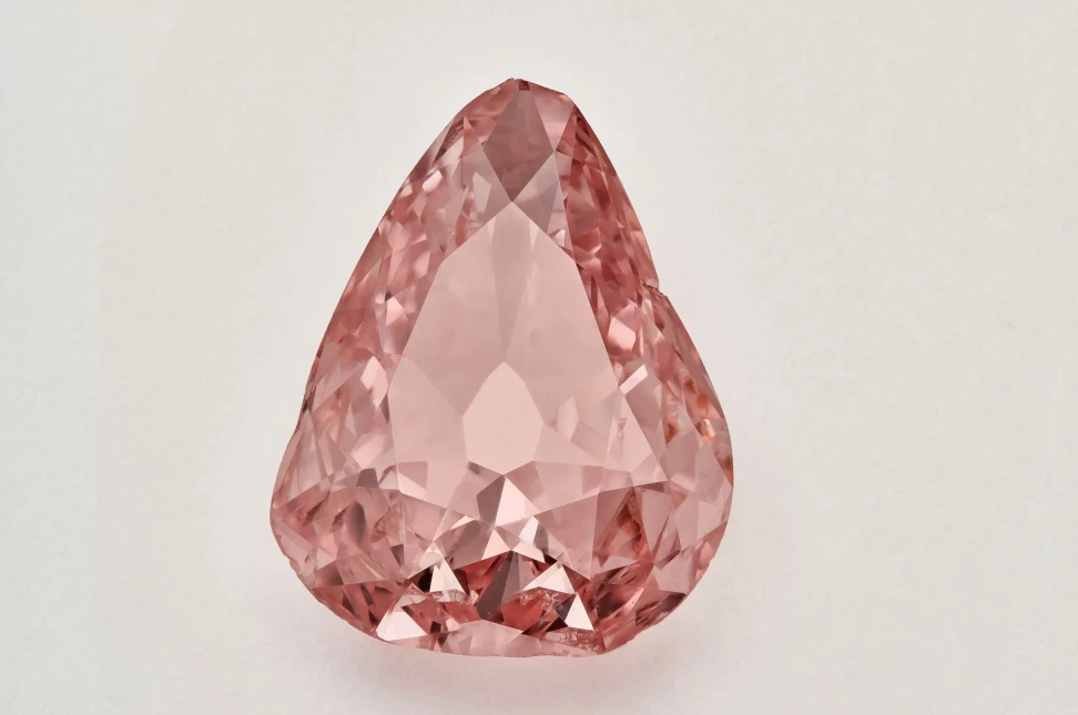 The 9.01-carat Grand Condé pink diamond is on public display for the first time in a century at ‘Le Diamant Rose’, an exhibition at the Château de Chantilly