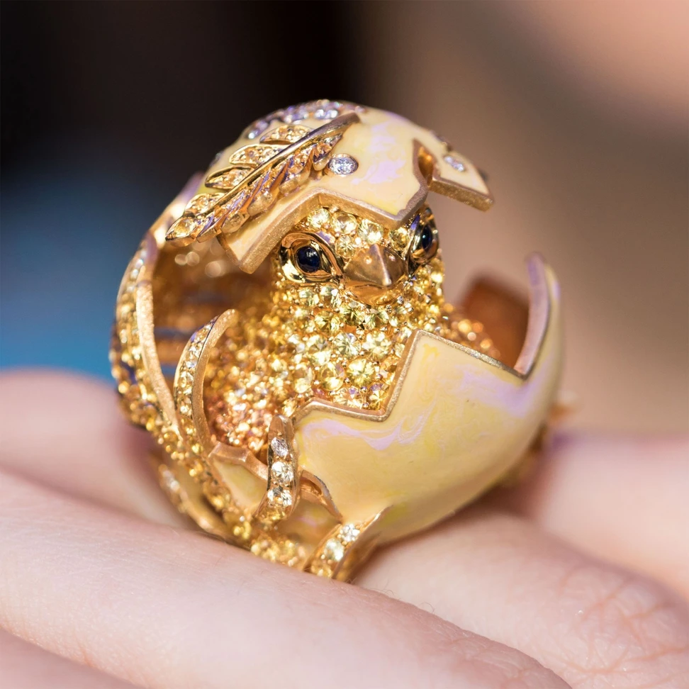 <p>Lydia Courteille Procreation Jewellery Collection Ring</p>
