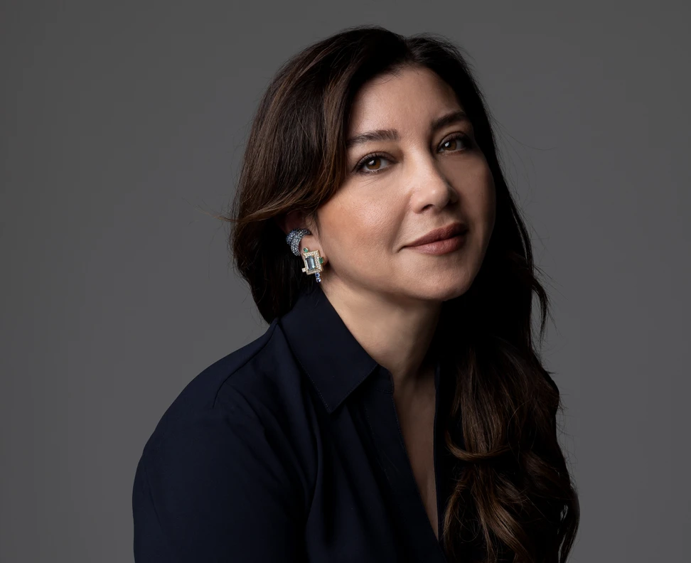 <p>Emirati designer Mariyeh Ghelichkhani</p>
