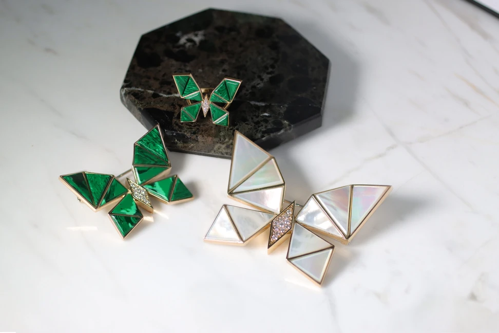 <p>With a gender-fluid ethos, brooches also form part of NTERDI’s Vol O Vent universe</p>
