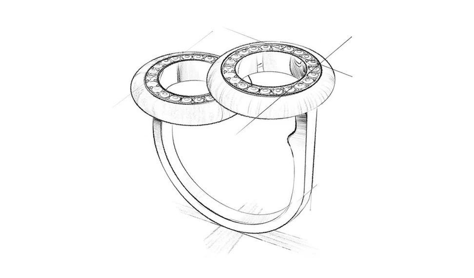 <p>A sketch of NTERDI’s Rubber Me ring</p>
