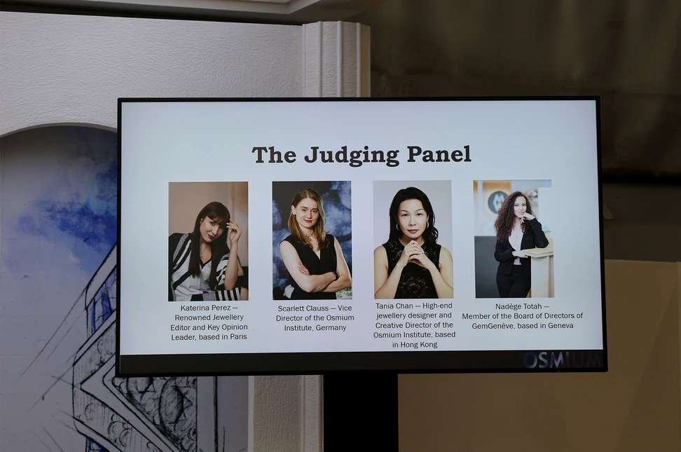 The esteemed judging panel, including our very own Katerina Perez