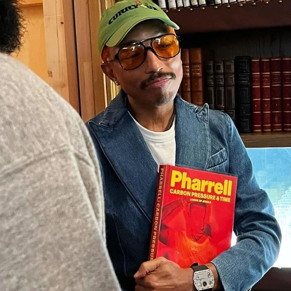 <p>Pharrell’s “Carbon, Pressure & Time” includes contributions from NIGO, Tyler, The Creator & Yoon Ahn</p>