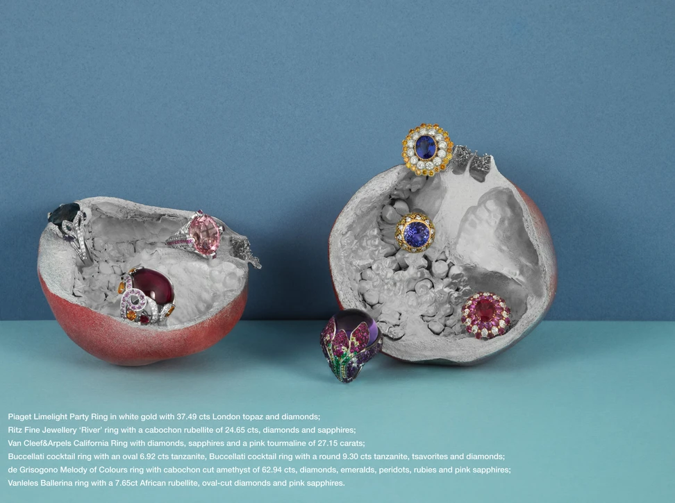 <p>Piaget // Ritz Fine Jewellery // Van Cleef&Arpels // Buccellati // de Grisogono // Vanleles</p>
