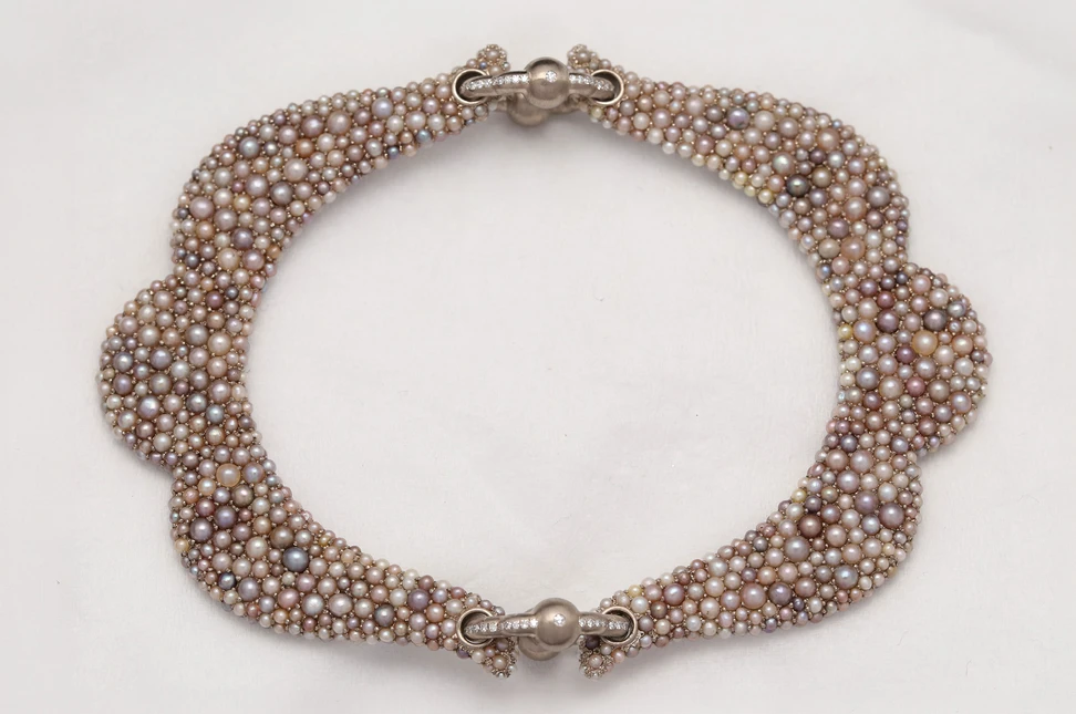 Ravi Kehni natural pearl bracelet