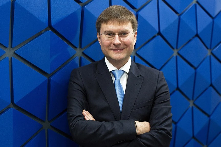 <p>Sergey Ivanov, the president of AK Alrosa</p>