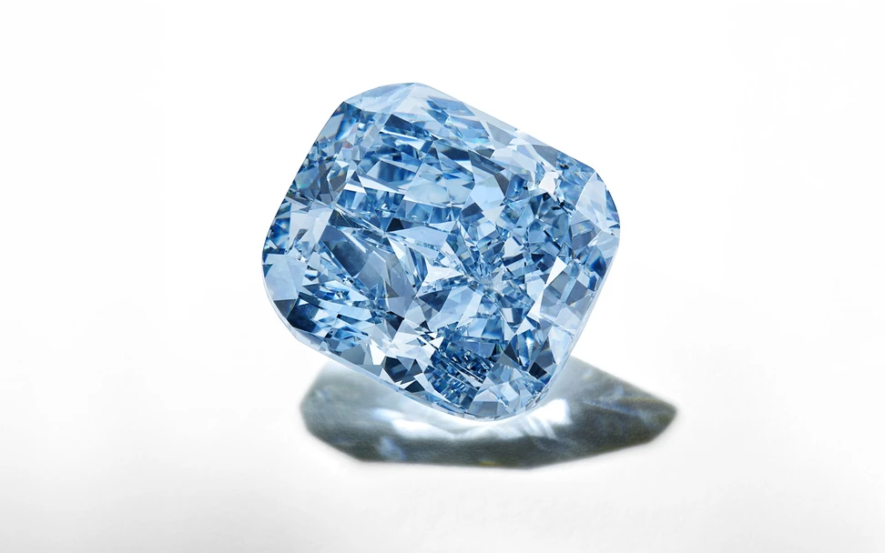 <p>The Mediterranean Blue diamond has a predominantly blue colour, which is found in just 0.3% of diamonds </p>
