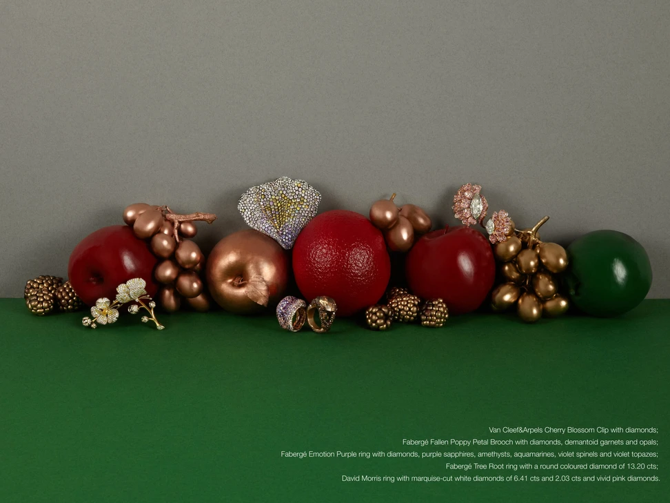 <p>Van Cleef&Arpels // Faberge // David MorrisPhotographer: Turi Lovik Kirknes // Stylist: Katerina Perez</p>
