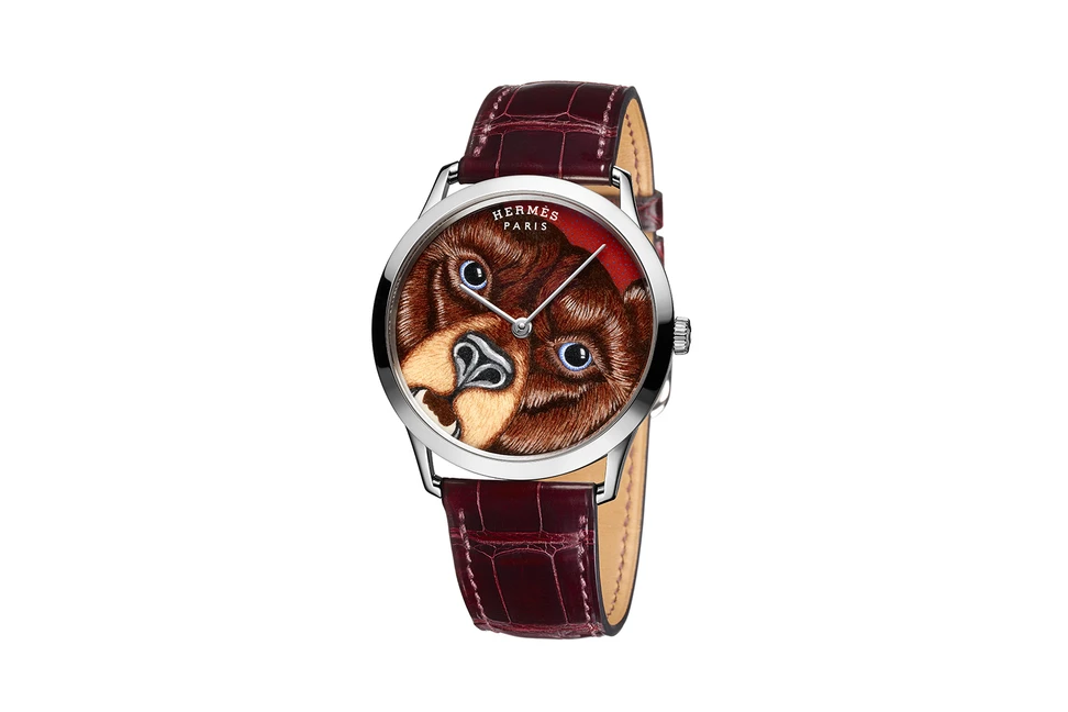 <p>The new watch model Slim de Hermes Grrr</p>