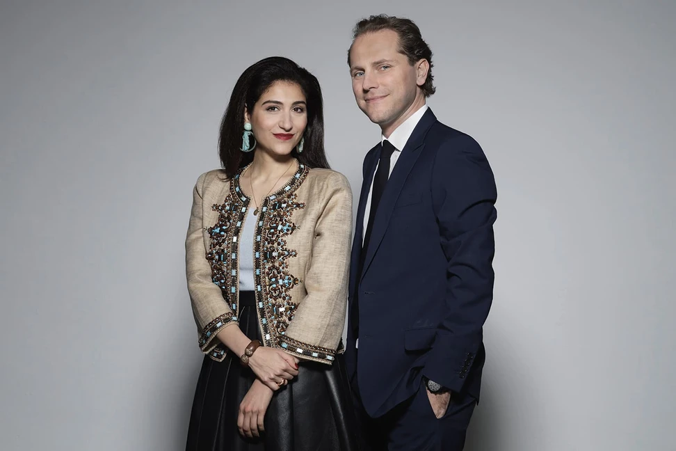 <p>Yasmin and Christian Hemmerle, courtesy Hemmerle, photo Jens Bruchhaus</p>
