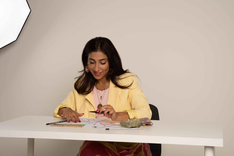 <p>Kyan Jewelry Founder and Jewellery Designer, Amal Sanad</p>