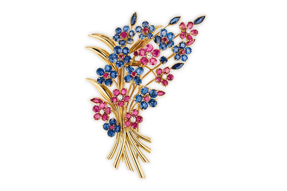 <p>Van Cleef &amp; Arpels clip from 1942</p>
