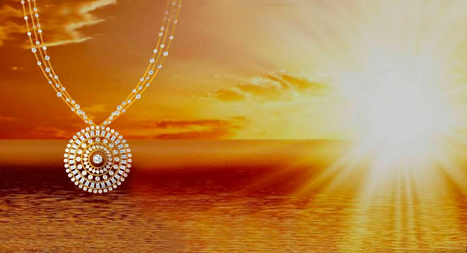 Luxury by Harakh: One of a kind necklace, 'The Sunlight' sold at Sotheby’s auction