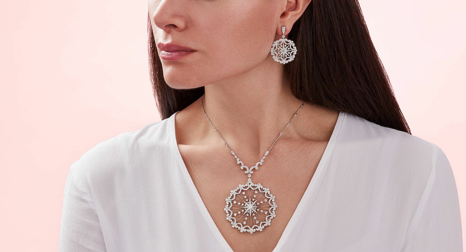 Garrard Muse collection jewellery with diamonds