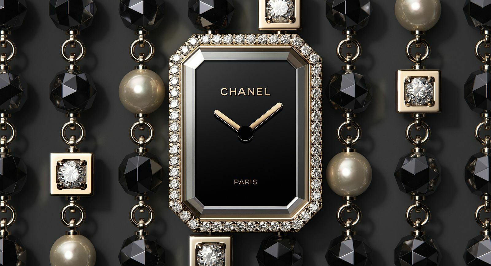 Chanel Mademoiselle Privé manchette watch