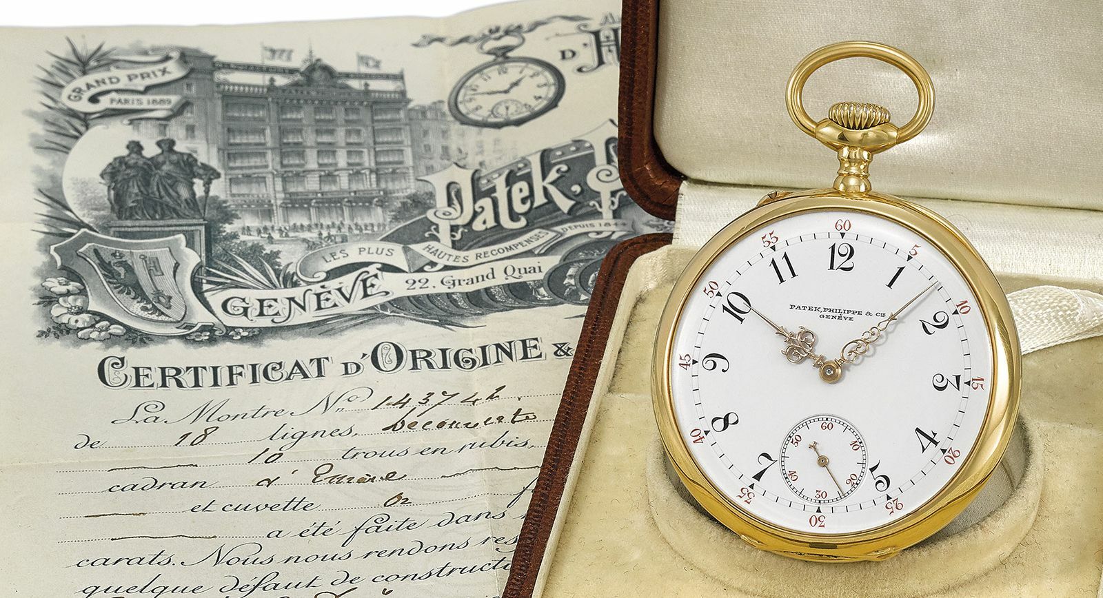 Pocket watch from Christies rare watch auction