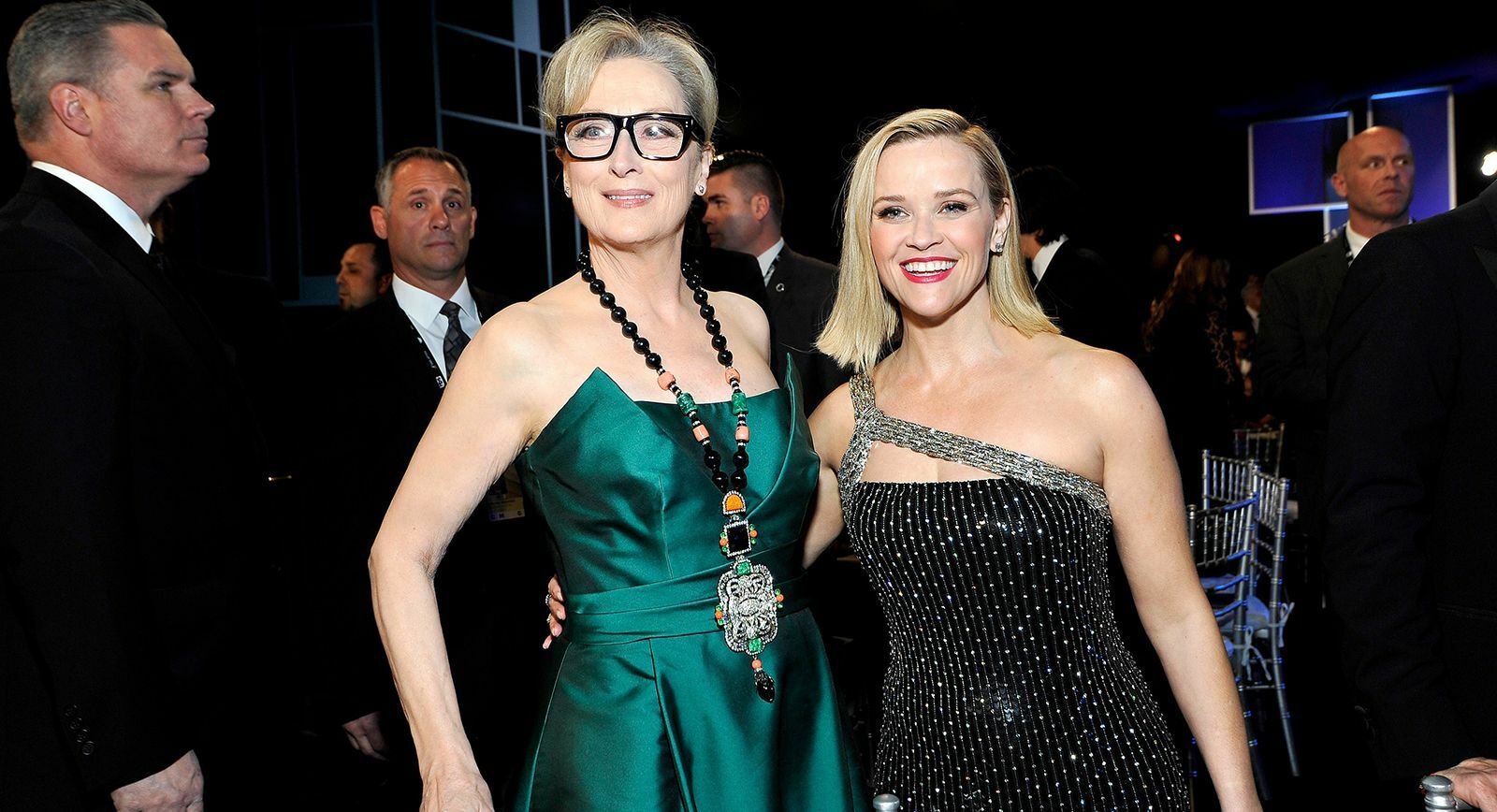 Meryl Streep and Reese Witherspoon at the SAG awards 2020