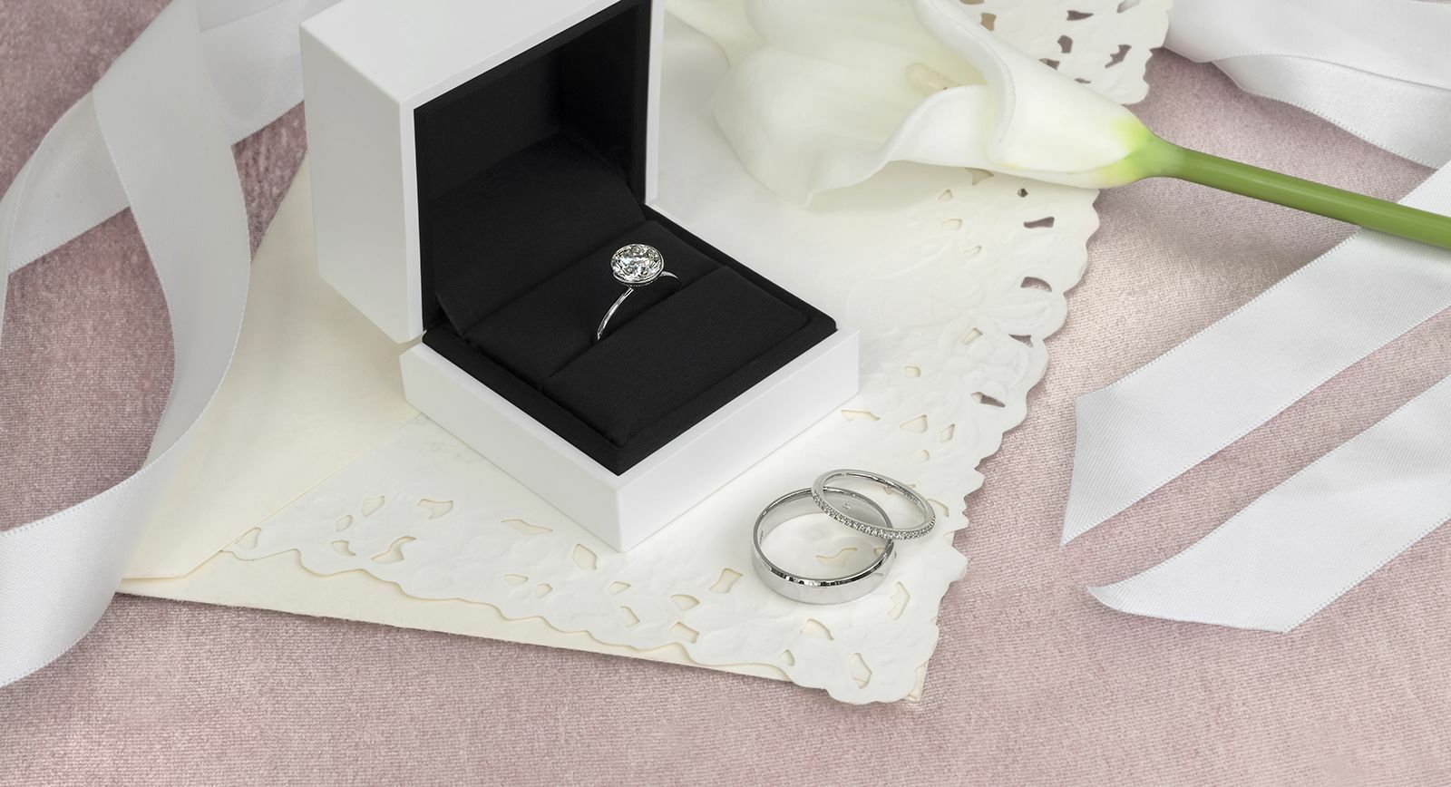 Forevermark x Micaela diamond engagement ring