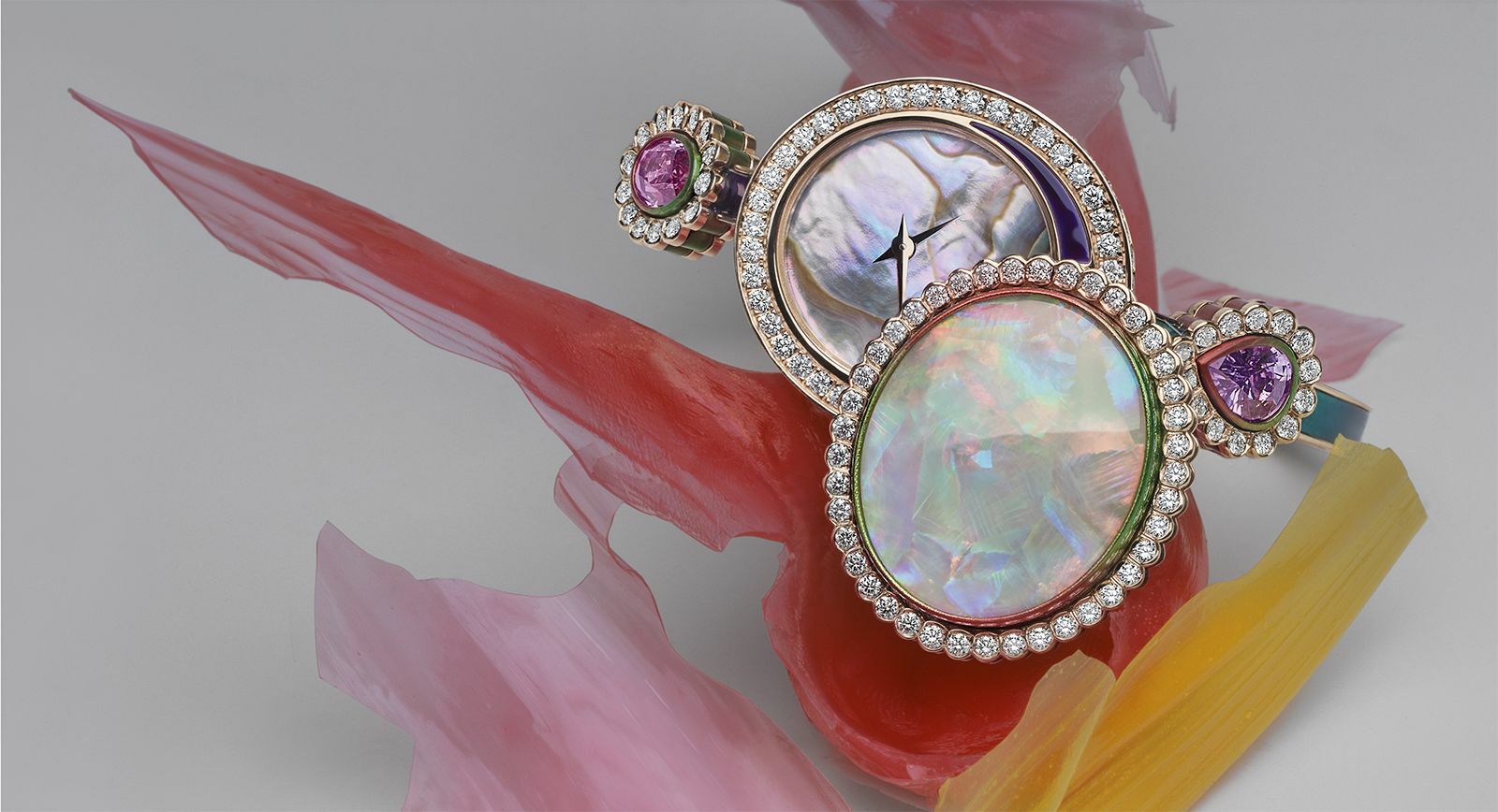 Dior "Dior et Moi" High Jewellery Collection Secret Watch with Opal