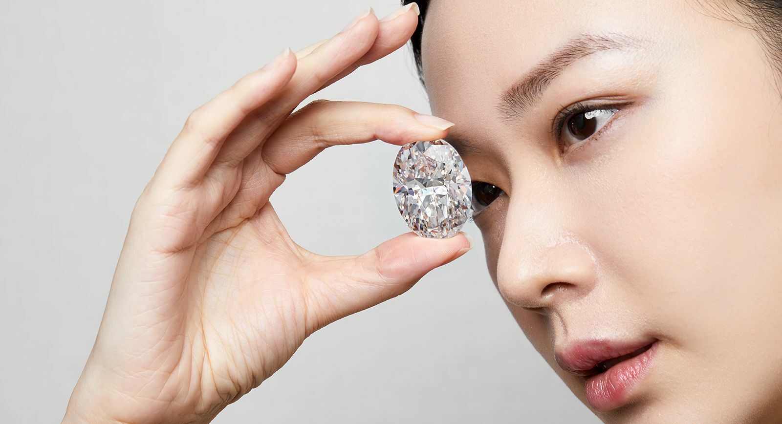 A Highly Important 102.39-Carat D Colour Flawless Oval Diamond Sold by Sotheby's