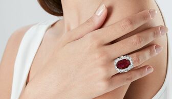 S1x1 christies auction ruby ring by harry winston